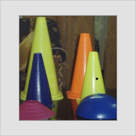 Plain Plastic Traffic Cones