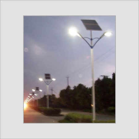 Black Power Efficient Solar Street Lamp