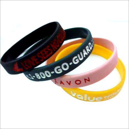 Party Carving Words Silicone Bracelet