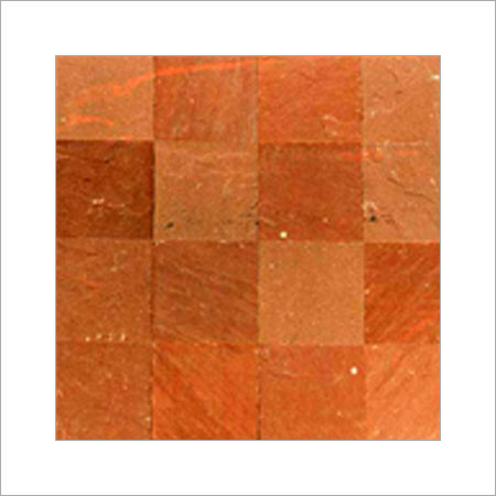 Plain Pattern Agra Red Sandstone  Slabs