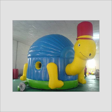 Blue Turtle Shape Inflatable Bouncers