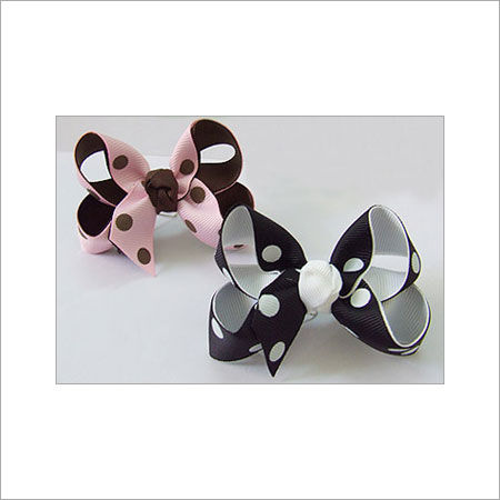 Black Color Hair Bows Length: Various Length Are Available Inch (In)