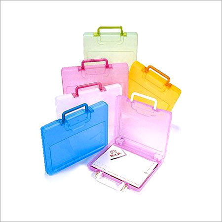 Rectangular Plain Portable File Case