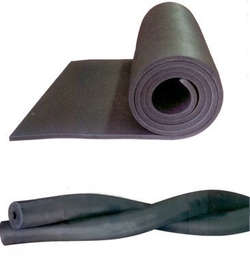 Black Closed Cell Thermal Insulation Sheet Rolls