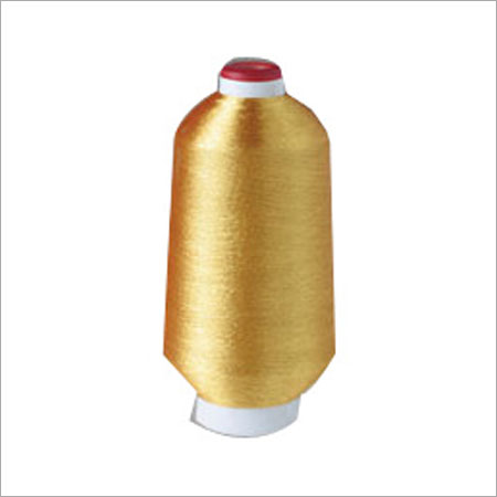 Light In Weight Pure Gold Metallic Thread Yarn