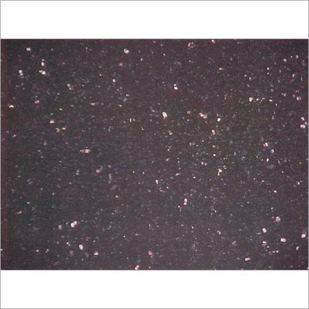 Black Color Galaxy Tile