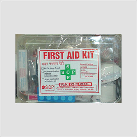 First Aid Kits  Size: Various Sizes Are Available