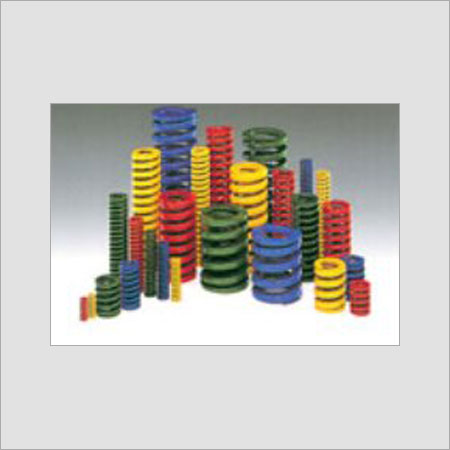 Multi Colored Compressed Die Springs