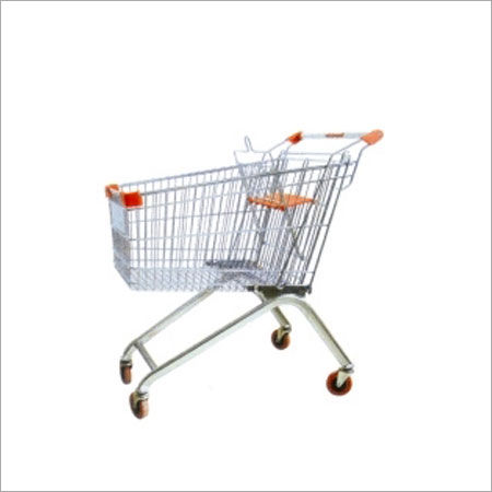 Wheel Mounted Supermarket Trolley