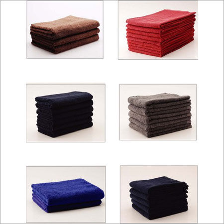 Various Colors Are Available Plain Bleach Proof Towel