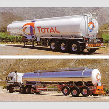 Road Tanker For Carrying Oil