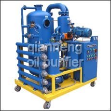 Blue Zyd Two-Stage High Efficient Vacuum Oil Filter Machine