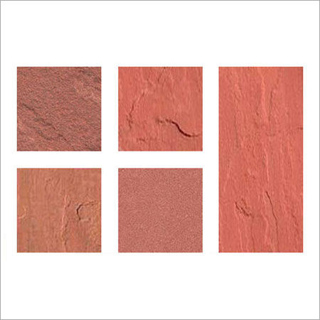 Agra Red Sandstone 25-40 Mm Slabs