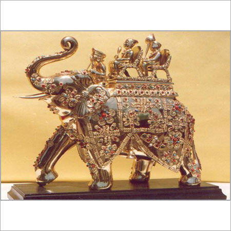 Antique Decorative Elephant Sculpture