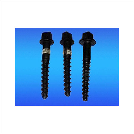 Black Color Screw Spike - Durable Material, Accurate Dimensions | Excellent Structural Strength, Easy to Fit, Available in Various Colors