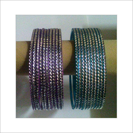 Designer Silver Cut Bangle Gender: Women