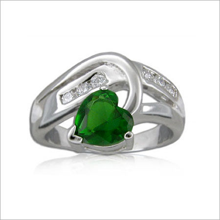 Gemstone Sterling Silver Ring Gender: Women