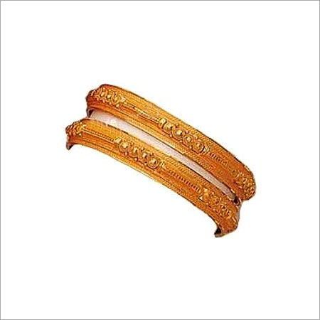 Gold Hand Crafted Bangles