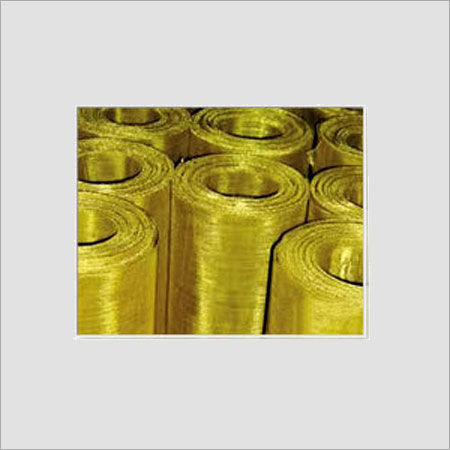 Various Colors Are Available Plain Weaving Brass Wire Mesh 