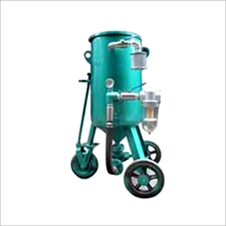 Available In Various Colors Portable Sandblast Pot Machine