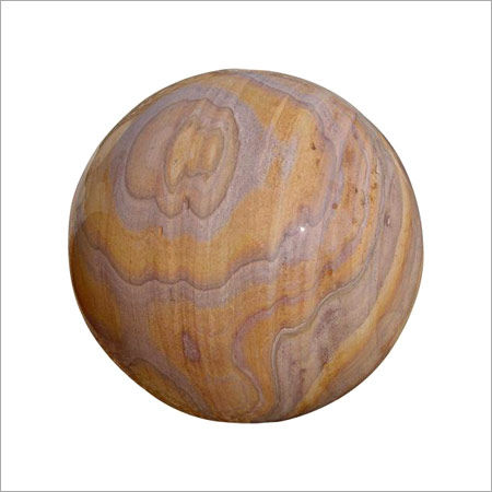 Various Colors Are Available Sandstone Balls For Decorative Purpose 