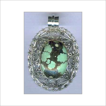 Sterling Silver Gemstone Pendant