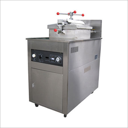 Compact Structure Chicken Express Gas Pressure Fryer