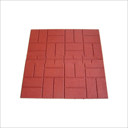 Patterned Rubber Tile