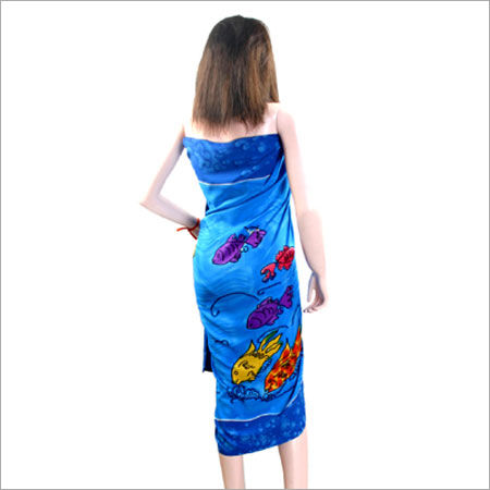 Various Colors Are Available Printed Pattern Pareo Beachwear