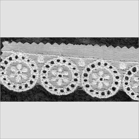 White Colored Eyelets Lace Length: Various Length Are Available Inch (In)