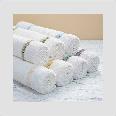 Washable White Colors Cotton Bath Mats