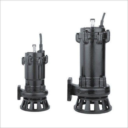 Black Color Submersible Sewage Pump Head Size: Various Sizes Are Available