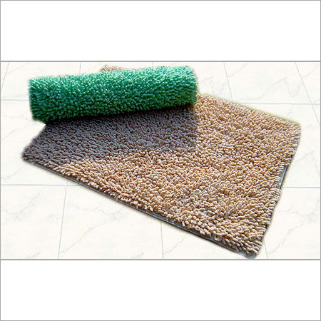 Various Colors Are Available Rectangular Shape Bath Mats