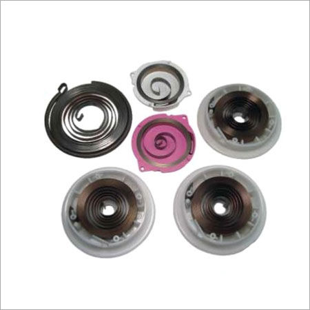 Round Shape Spiral Flat Spring