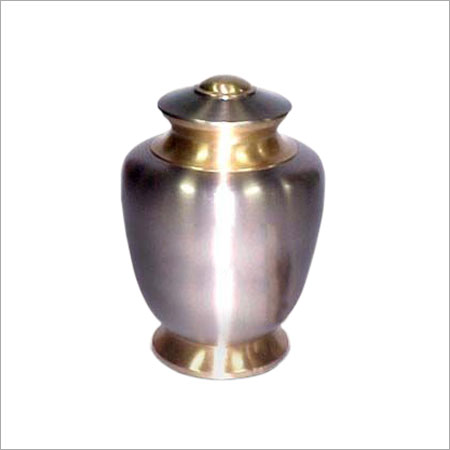 Solid Brass Large Cremation Urn