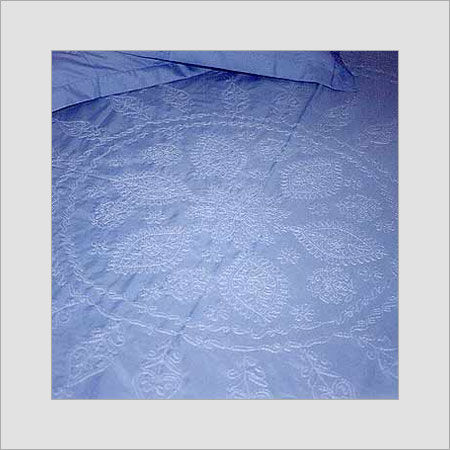 Designers Chikan Bed Sheets