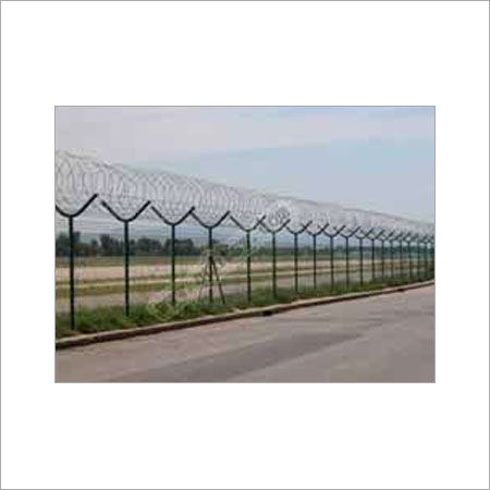 Metal Body Airport Fence 