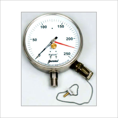 Pressure Gauge With Microswitch Glass Size: Various Sizes Are Available