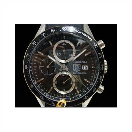 Black Round Dial Tag Watches