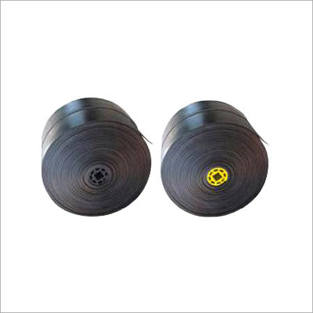 Black Rubber Conveyor Belts - 100 Meters Length, 2-5 mm Thickness, 100-500 mm Width | Durable Rubber Material, Up to 60°C Working Temperature