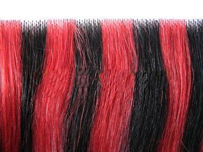 Color Skin Hair Weft