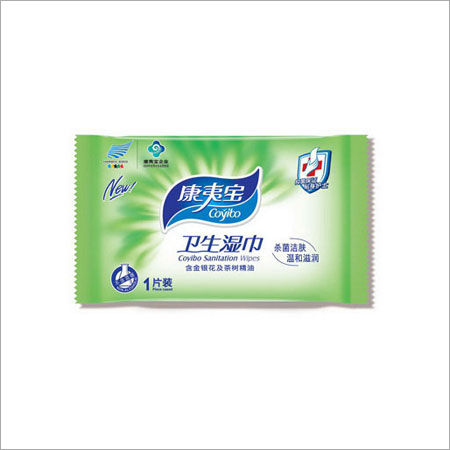 White Sanitation Wet Wipes (Independent/Unseal)