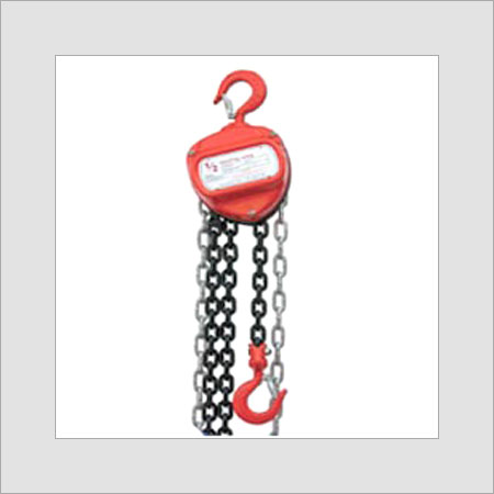 Manual Chain Hoist - Heavy-Duty Steel Frame, 500Kg to 30 Tons Capacity | High-Grade Cast Iron Wheel, Reliable Brake System, Forged Steel Hooks