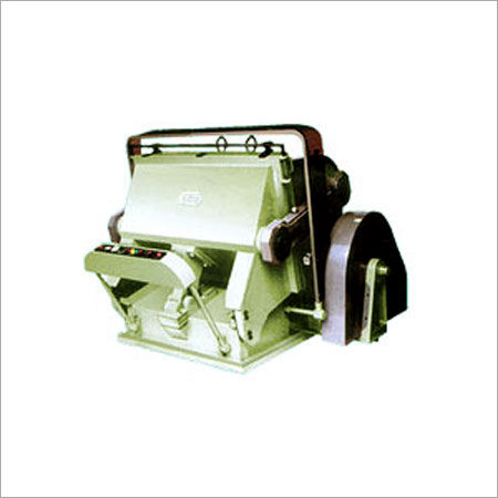 Die Cutting Machine - High Tensile Cast Iron Platen, Double Helical Self-Lubricated Gears , Ergonomic Design for Clean and Reliable Operation