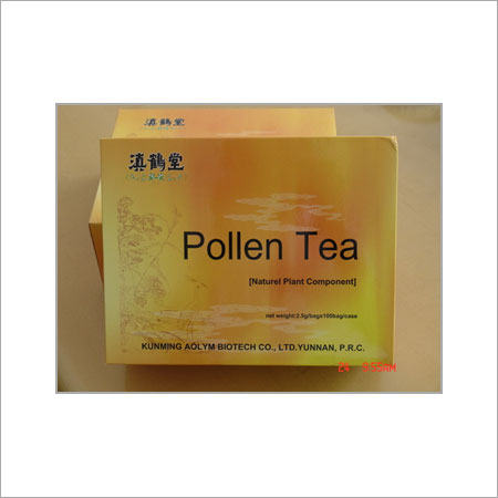 Brown Natural Plant Component Pollen Tea