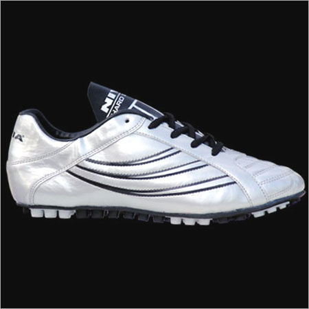 White Mens Football Sports Shoes