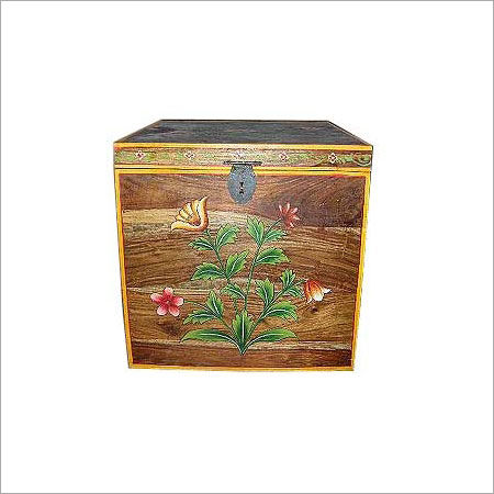 Painted Square Box