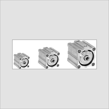 Air Compact Cylinder - Lightweight Design, Magnetic and Non Magnetic Options, High Clamping Force, Low Friction Seal with Elastomer End Cushion