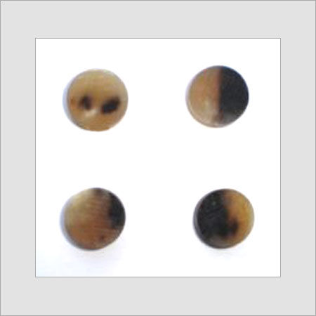 Buffalo Horn Button Blanks