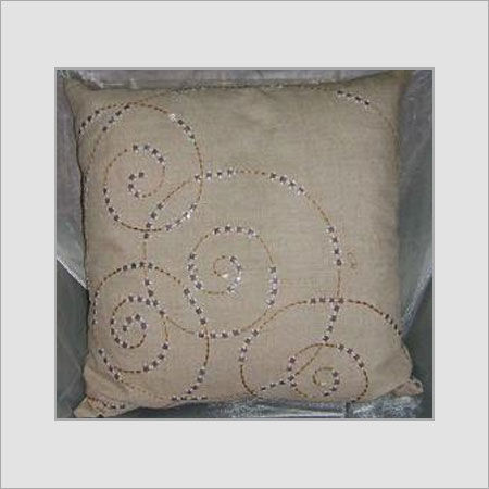 Cotton Embroidered Cushion Cover